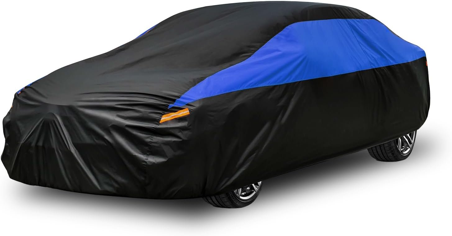 Universal All-Weather Waterproof Car Cover for Sedans - Fits Chevrolet
