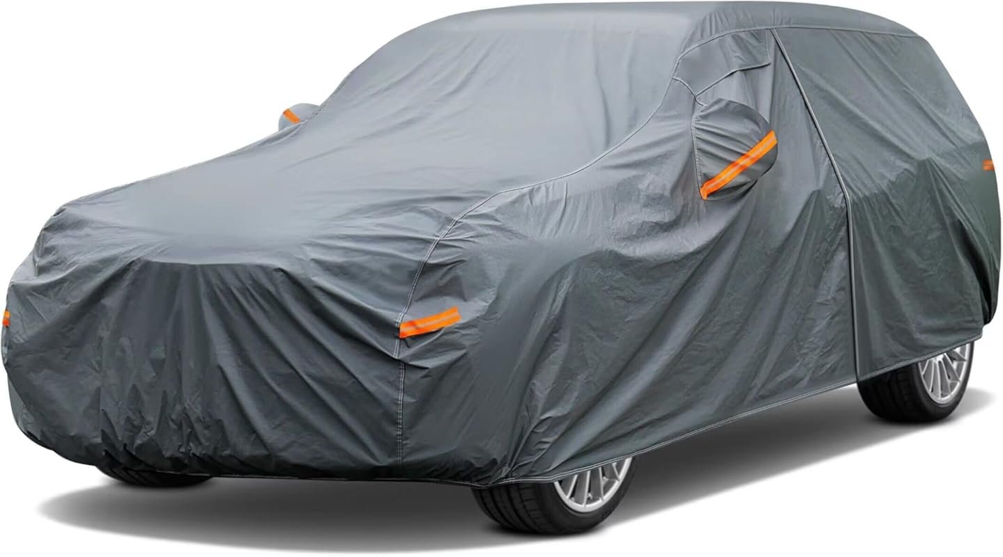 16-Layer Heavy Duty SUV Car Cover Waterproof All Weather Universal