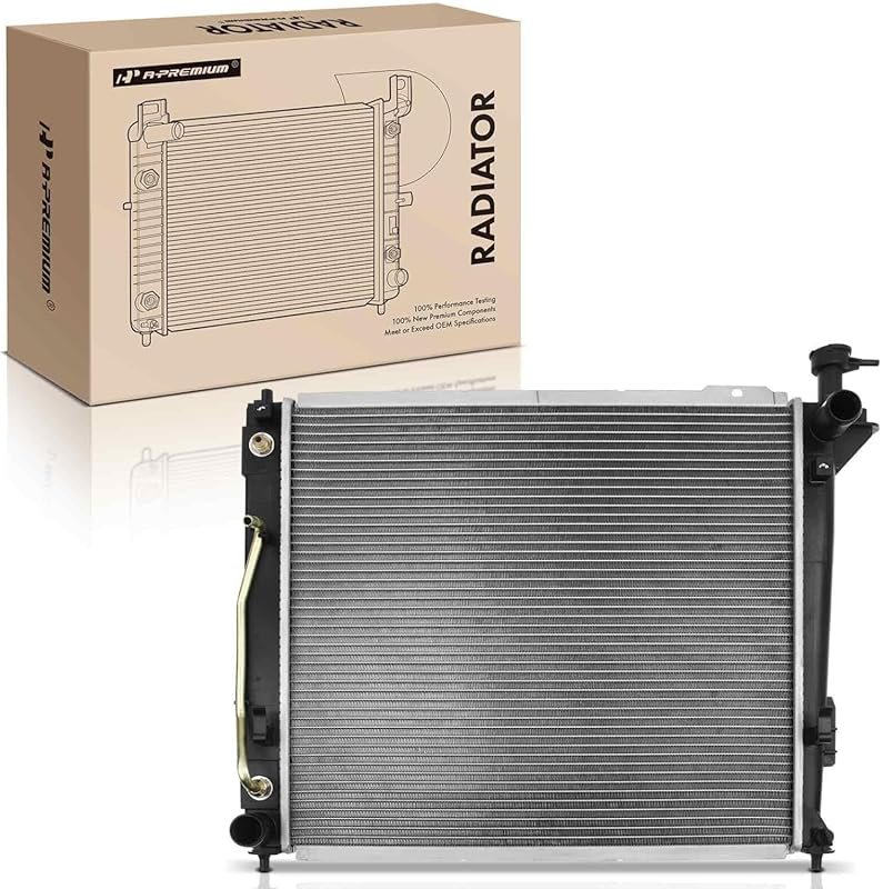 A-Premium Engine Coolant Radiator with Transmission Oil Cooler for Hyu