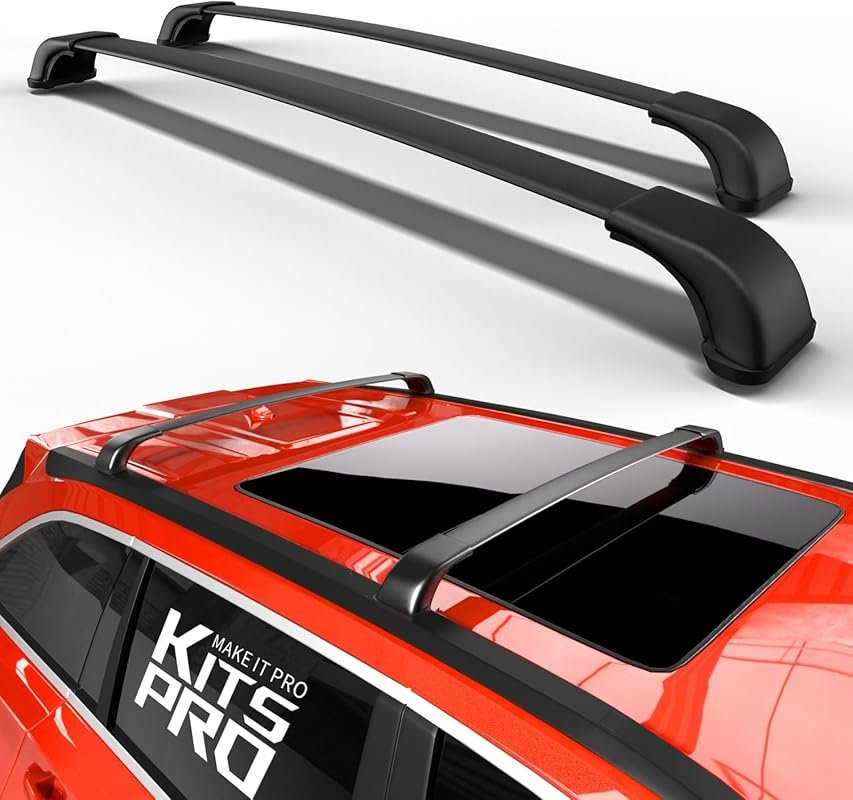 KitsPro 260lb Roof Rack Cross Bars for 2014-2019 Toyota Highlander in