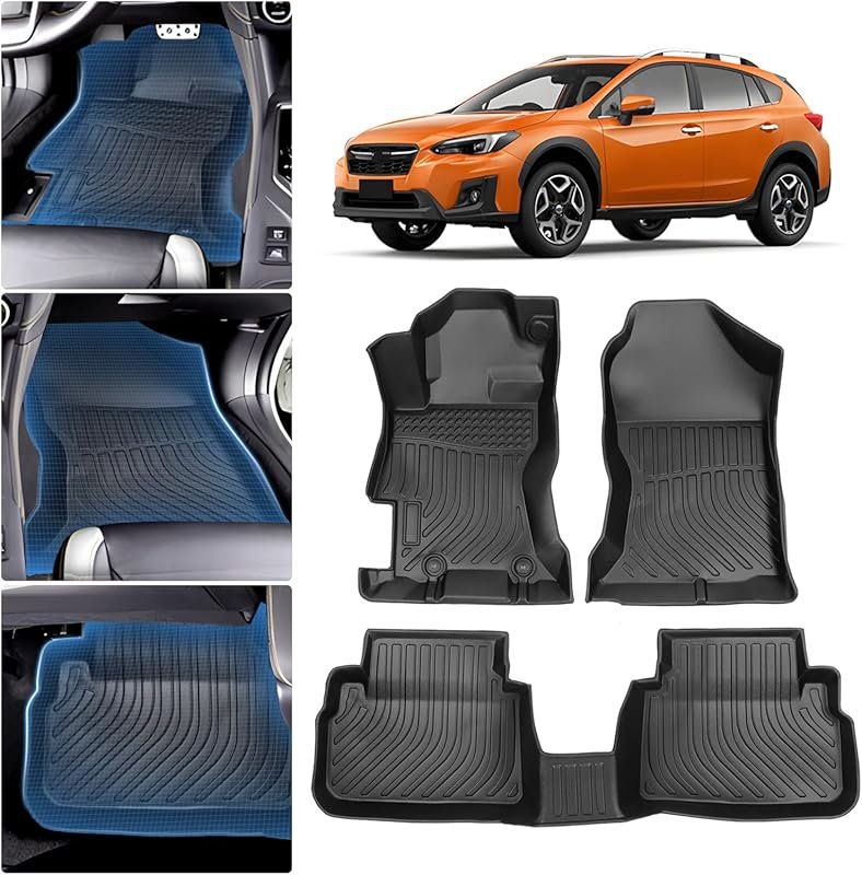 TPE All Weather Floor Mats, Custom Fit for 2018