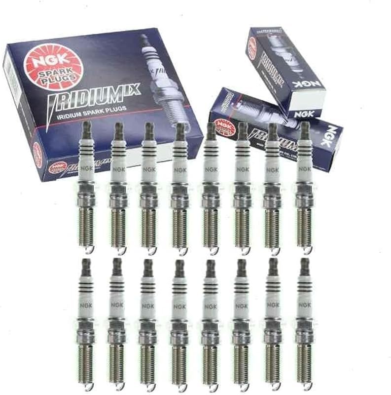 NGK Iridium IX Spark Plugs for 2011-2021 Ford F-250 Super Duty 6.2L V8