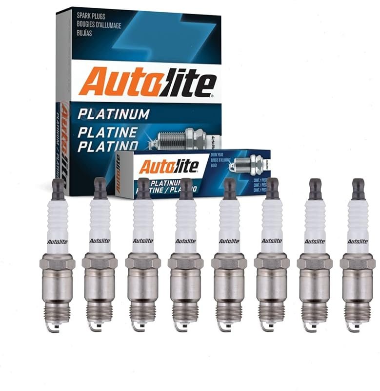 8-Pack Autolite Platinum Spark Plugs for Ford Bronco 5.0L, 5.8L V8 198