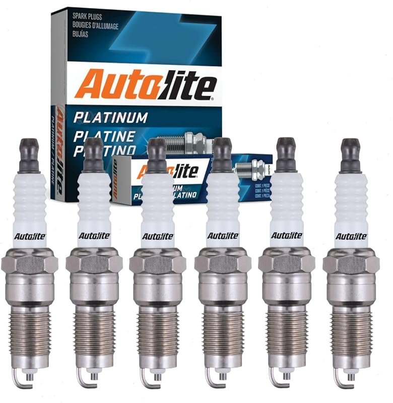 6 pc Autolite Platinum Spark Plugs compatible with Ford Explorer 4.0L 