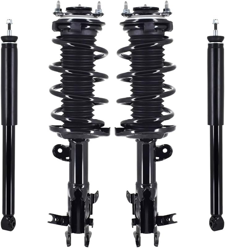 PM Auto Complete Front Strut and Rear Shock Set for 2012 Honda Civic S