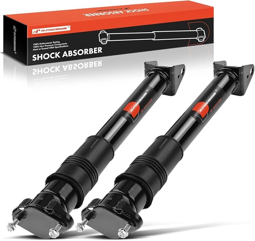 A-Premium Rear Pair  Strut Shock Absorber Compatible with Mercedes-Ben