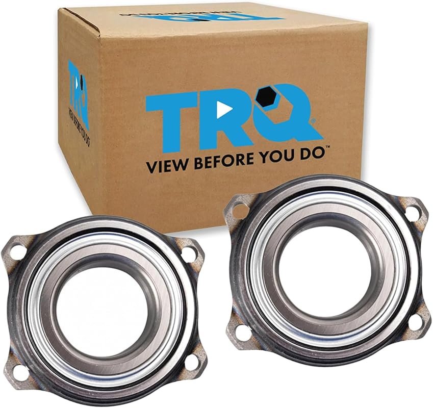 TRQ Rear Wheel Bearing & Hub Assembly Set – Fits Mercedes C300, C350e,