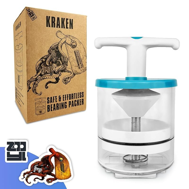 Rotation Handle Bearing Packer Tool - Inject Grease Safely, Easily, Ef