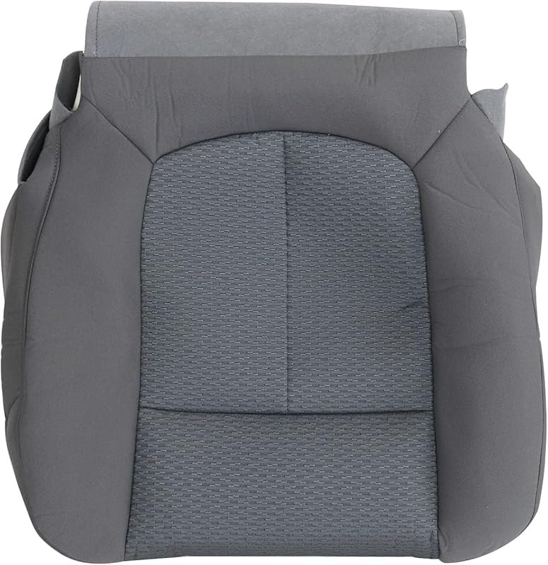 Steel Gray Front Driver Bottom Seat Cover Replacement for 2011-2014 Fo