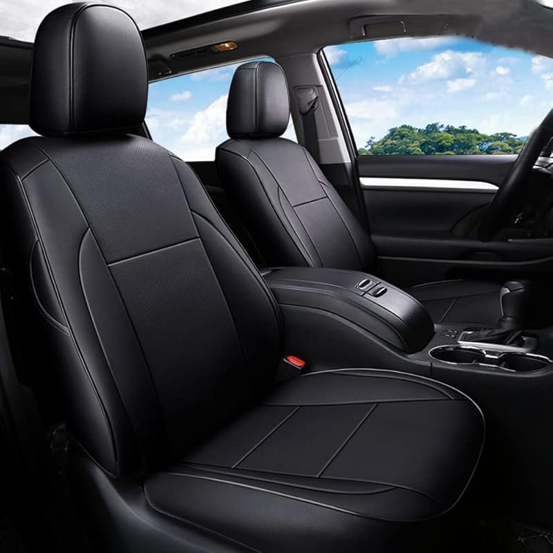 Custom Fit Seat Covers for the 2016 Toyota Highlander with Three Rows 