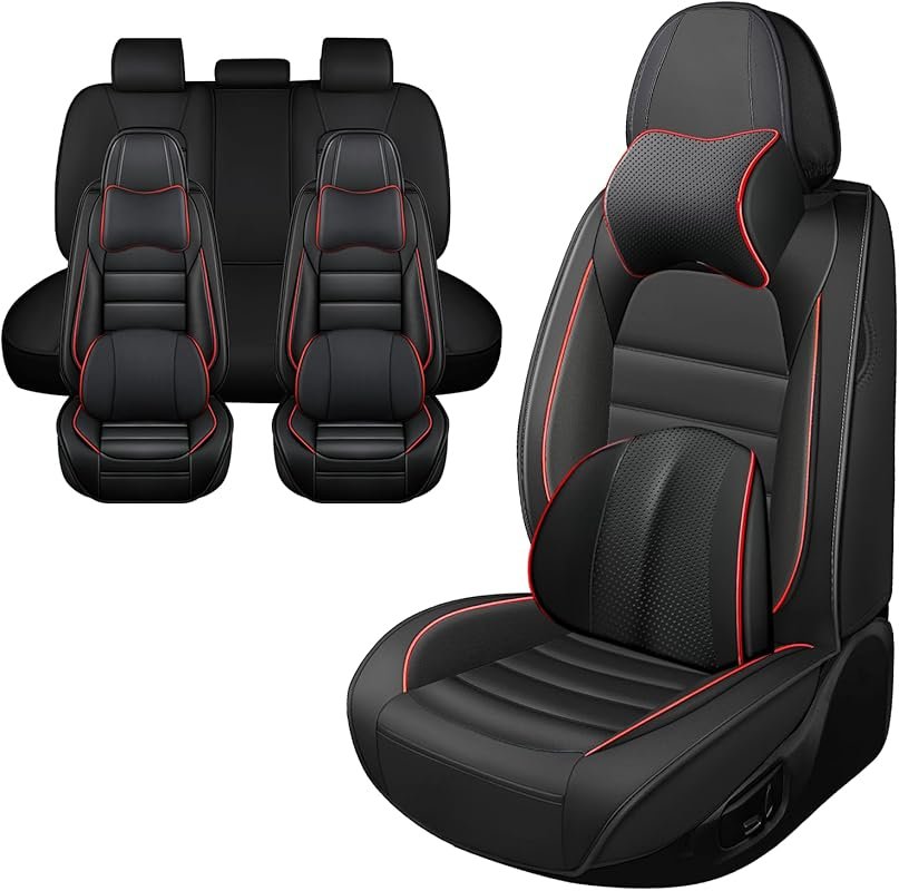 Luxury Waterproof PU Leather Seat Covers for Ford Edge 2007-2025 with 