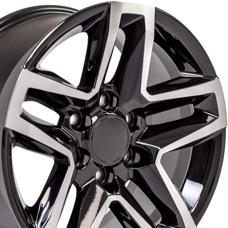 OE Wheels CV34B 18 Inch Rim Fits Silverado 1500 Trail Boss Style 6x139