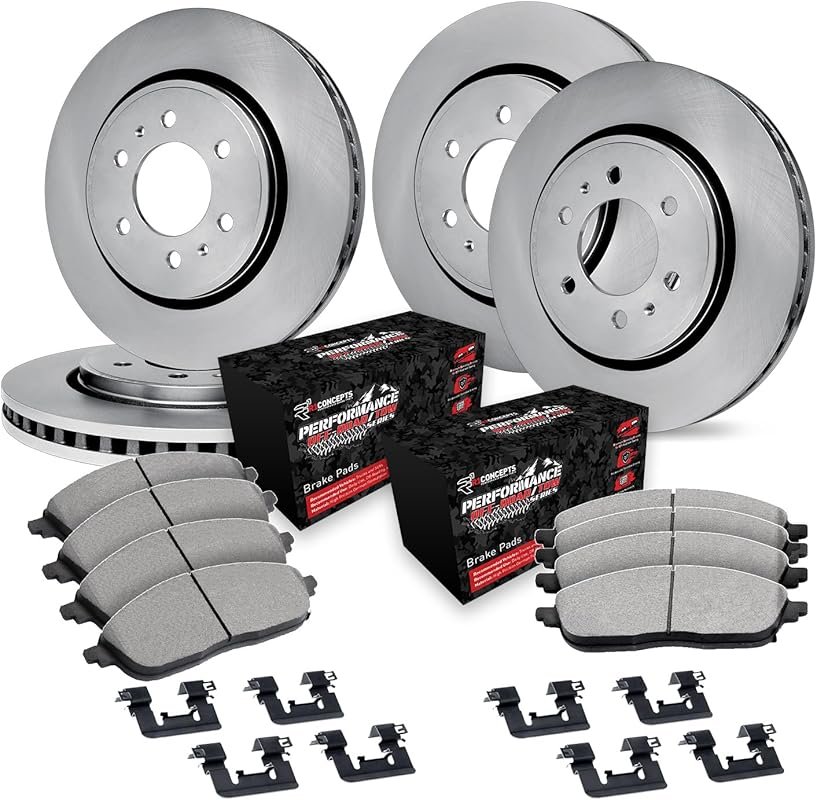 R1 Concepts Blank Brake Rotors & Off-Road Pads for 2018-2021 Ford Expe