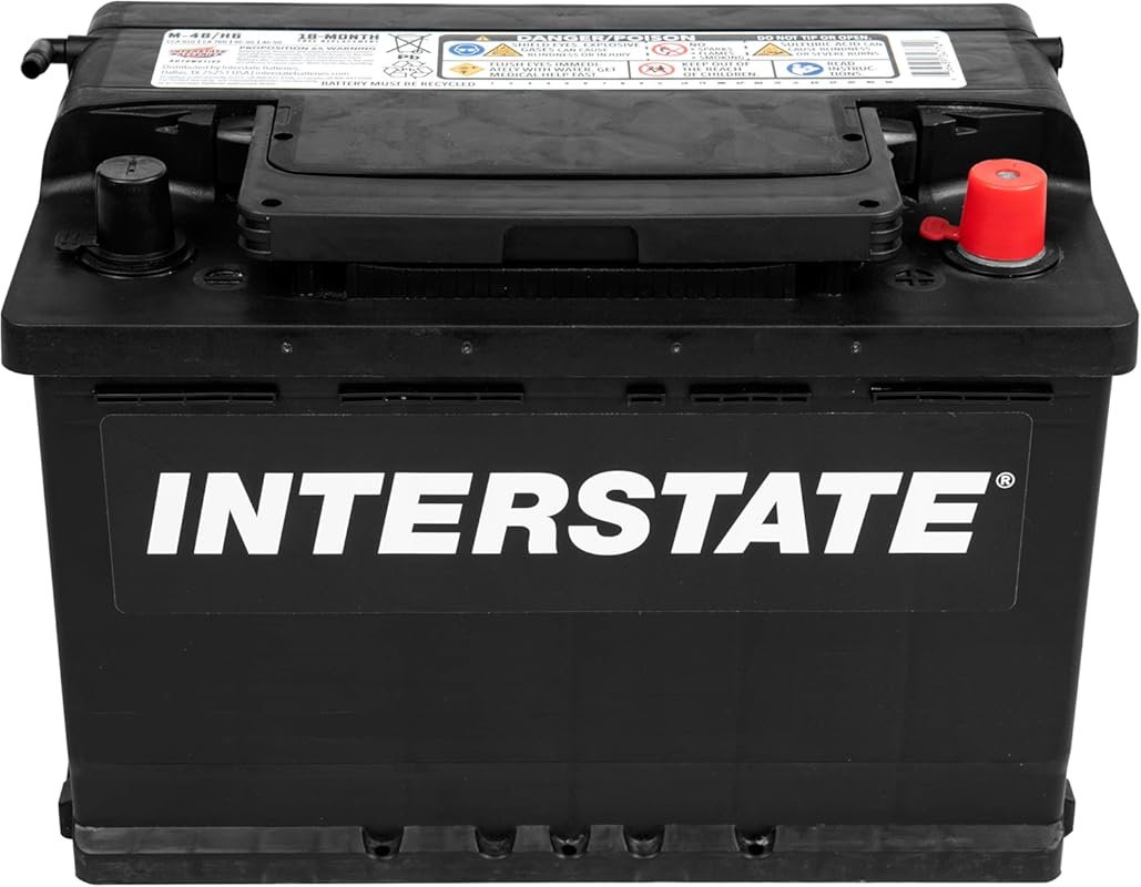 Interstate Batteries Group H6 Car Battery Replacement 12V, 700 CCA, 1