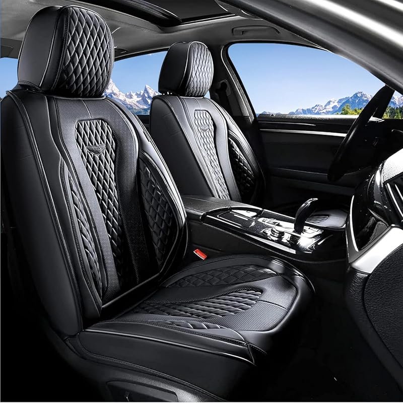 Coverado Seat Covers, Car Seat Covers Front Seats, Black Car Seat Cove