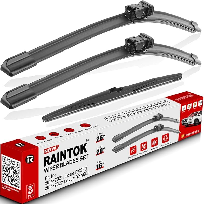 Best OEM Wiper Blades for Lexus RX350/450h 2016-2021 – 26