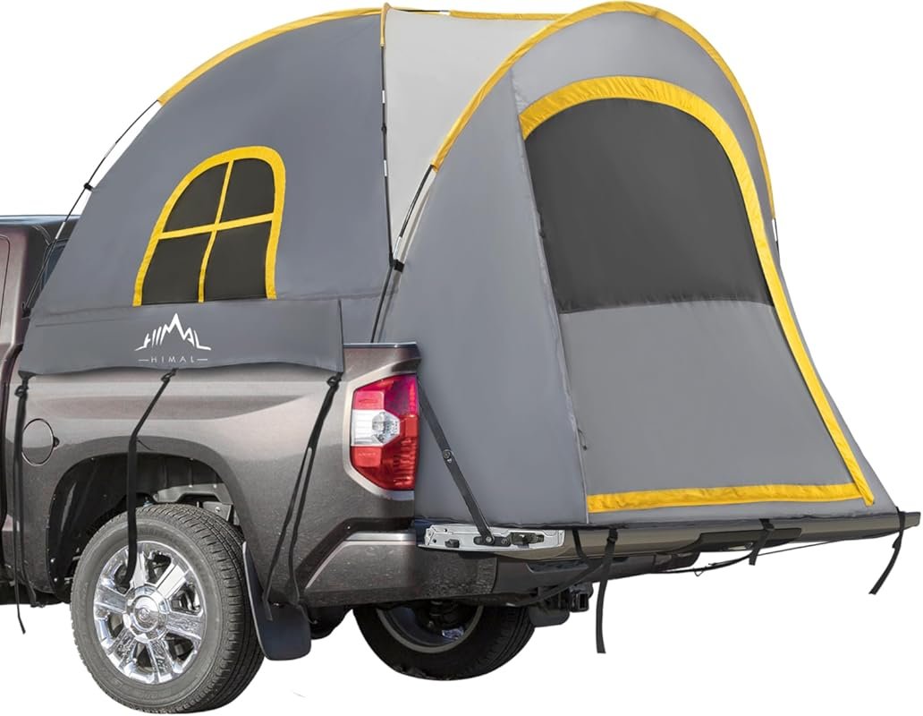 This Portable Pickup Truck Tent with Waterproof PU2000mm Double Layer