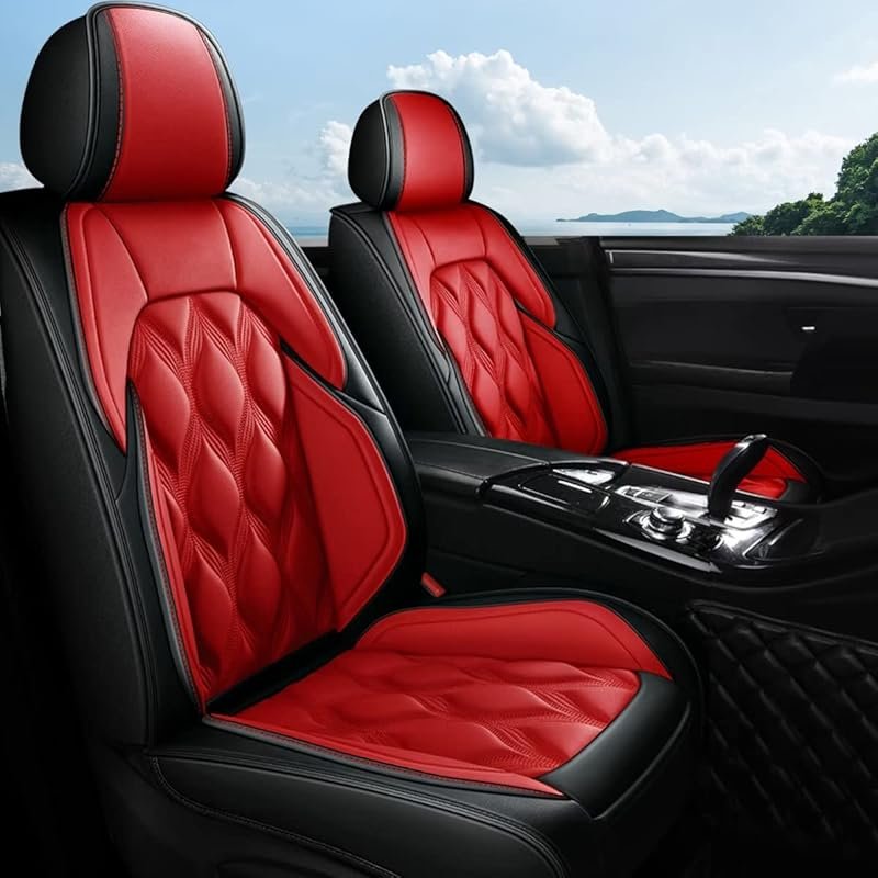 AOMSAZTO Leather Seat Covers for Ford Fusion 2010-2020: Waterproof, Ai