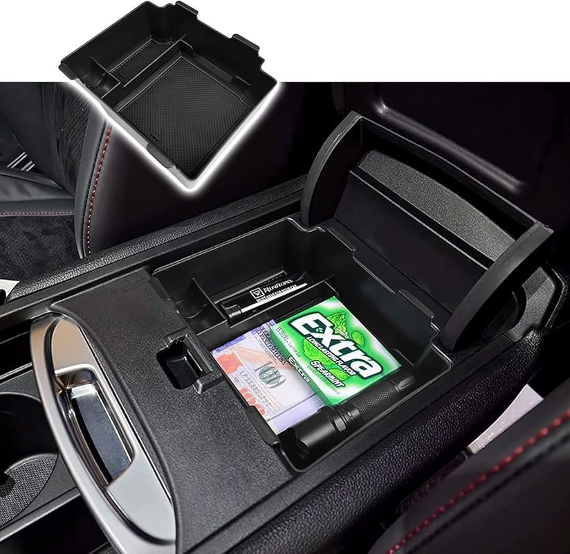 Center Console Organizer with Armrest Storage and Coin Holder for Acur