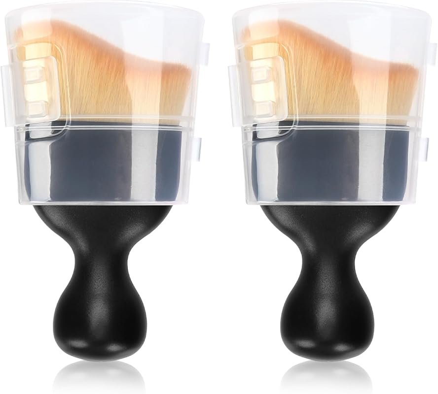 Car Interior Detailing Brush, 2PCS Car Interior Cleaning Soft Brush, C