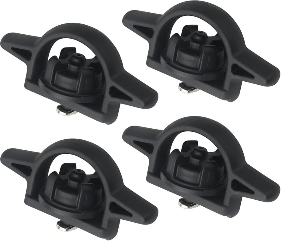 4-Piece Bed Cleat Tie Down Anchor for Toyota Tacoma and Tundra Truck B