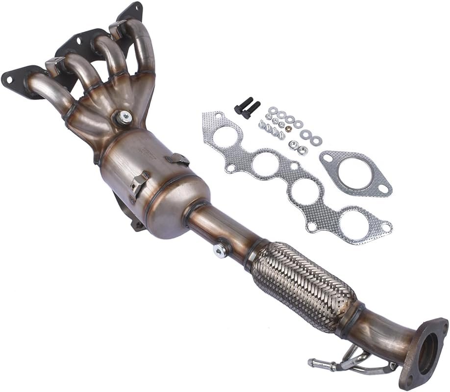 Front Exhaust Manifold Catalytic Converter for 2012-2018 Ford Focus 2.