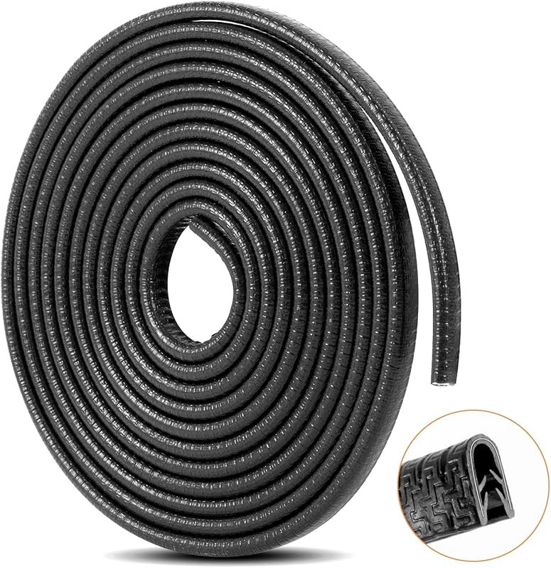 Car Door Edge Guards 16Ft Automotive Door Entry Guard U Shape Car Door