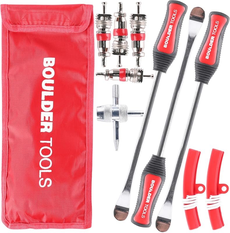 Boulder Tools Tire Spoons for Motorcycle and Dirt Bike Tire Changing a