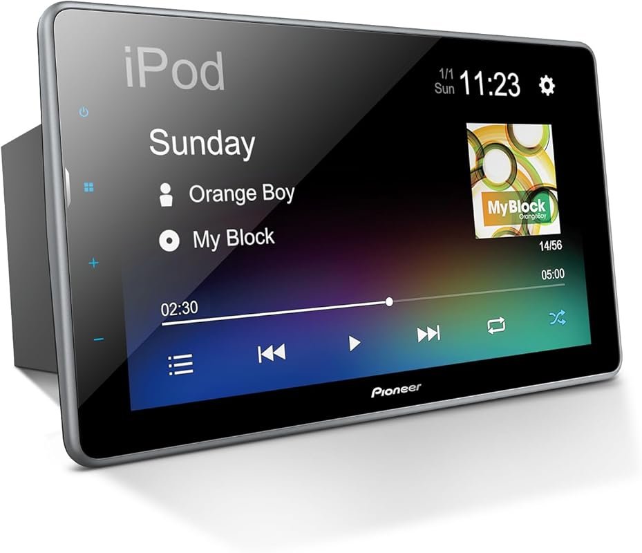 Pioneer DMH-T450EX 9 Inch Floating Touchscreen Car Stereo with Alexa a