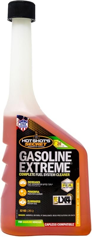 Hot Shot's Secret Gasoline Extreme 12 Oz, Concentrated Fuel System Cle