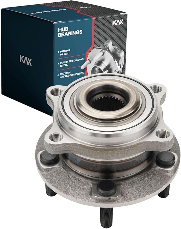 KAX Front and Rear Wheel Bearing Hubs for Hyundai Santa Fe and Kia Sor