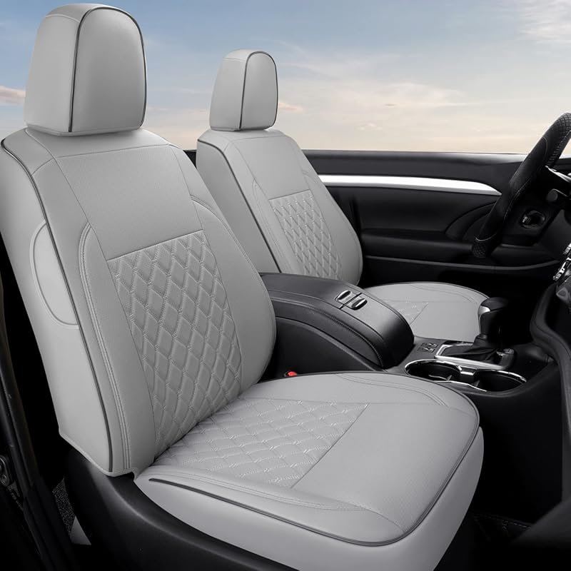 Custom Fit Full Set Seat Covers for the 2016 Toyota Highlander with Th