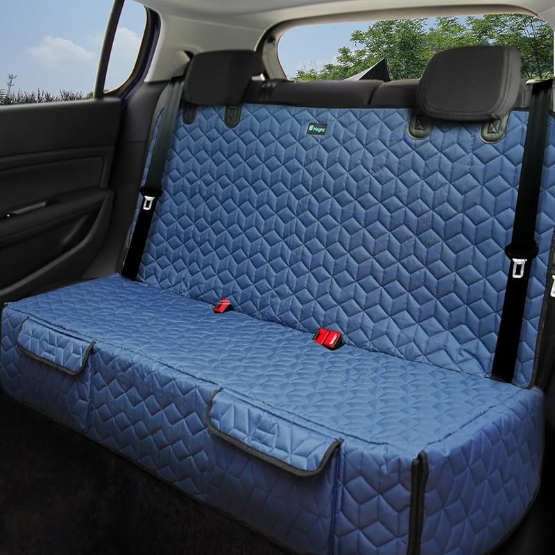 Heavy Duty Waterproof Dog Bench Seat Covers for Trucks, Nonslip Pet Ha