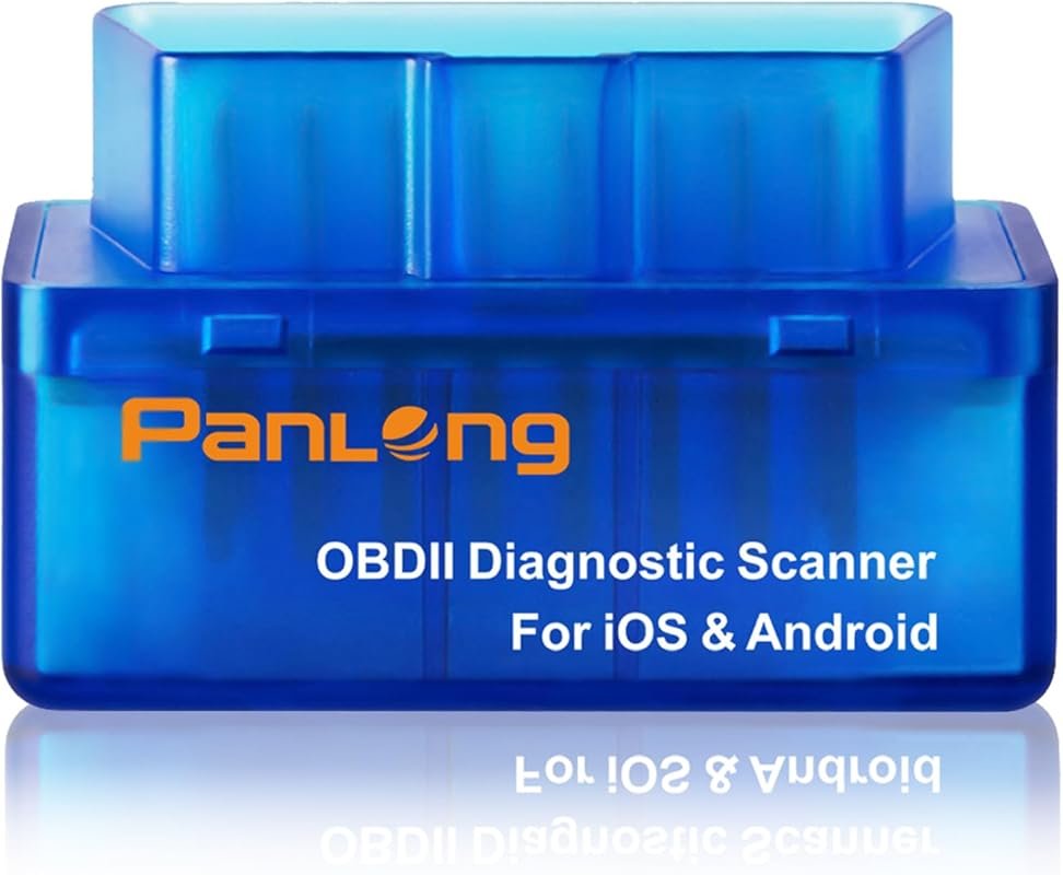 Panlong Bluetooth OBD2 Scanner for iPhone and Android with Engine Faul