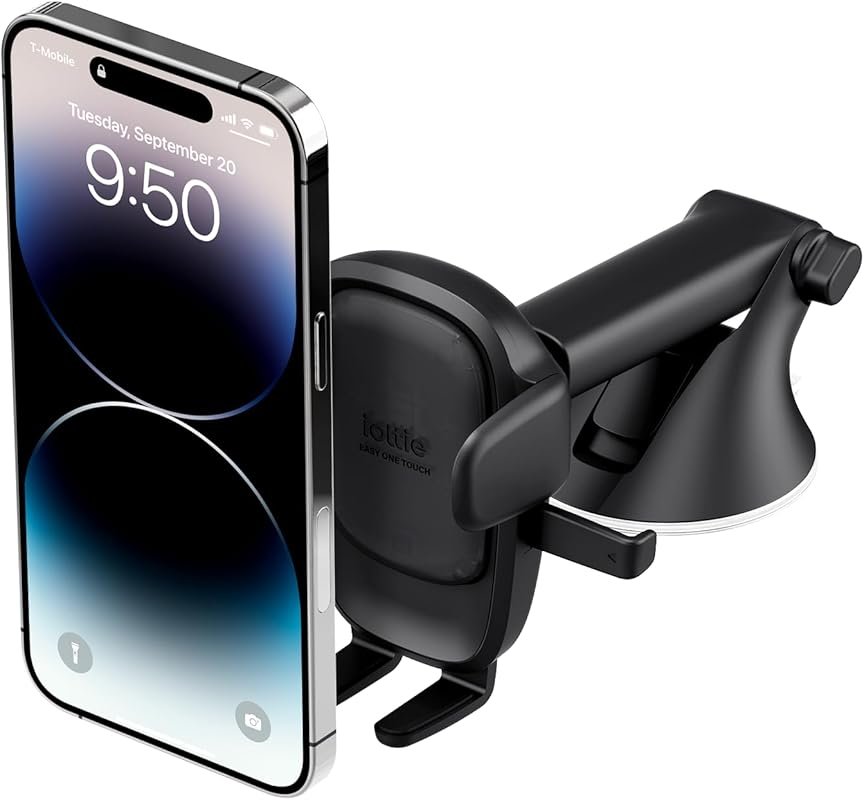 iOttie Easy One Touch Advanced Universal Car Mount Dashboard & Windshi