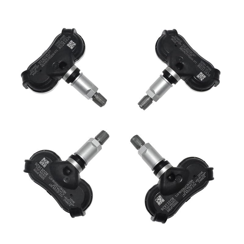 TPMS sensor set compatible with Hyundai Tucson and Kia Rio, part numbe