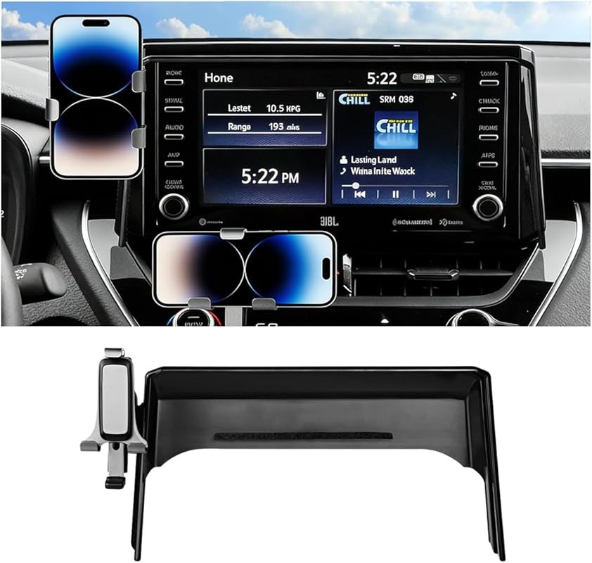 Autorder Car Phone Holder for 2019–2025 Toyota Corolla with 360° Rotat