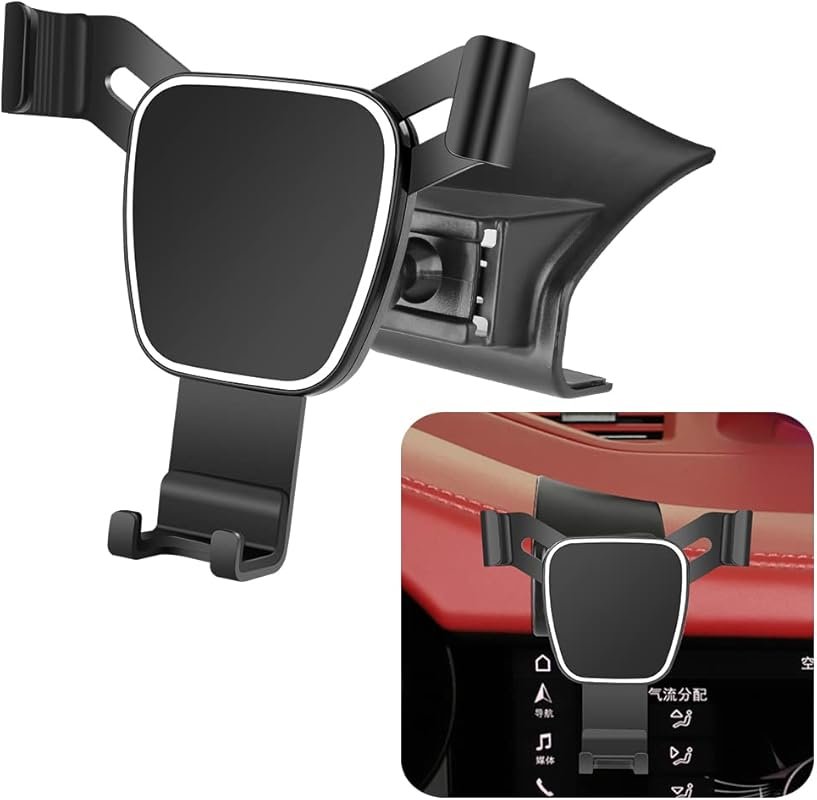 Car Phone Holder for Porsche 911 2020-2026 Coupe, Convertible, and GT3