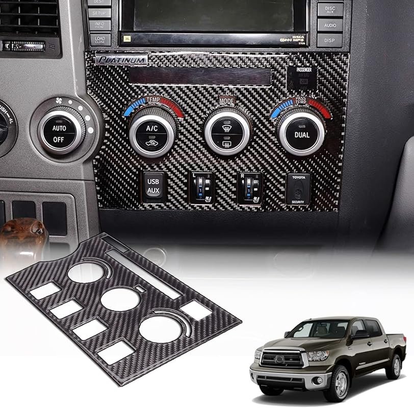 Carbon Fiber Trim Panel for 2007-2013 Toyota Tundra – Sleek Center Con