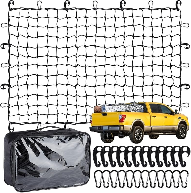 Heavy Duty Cargo Net for Pickup Truck Bed