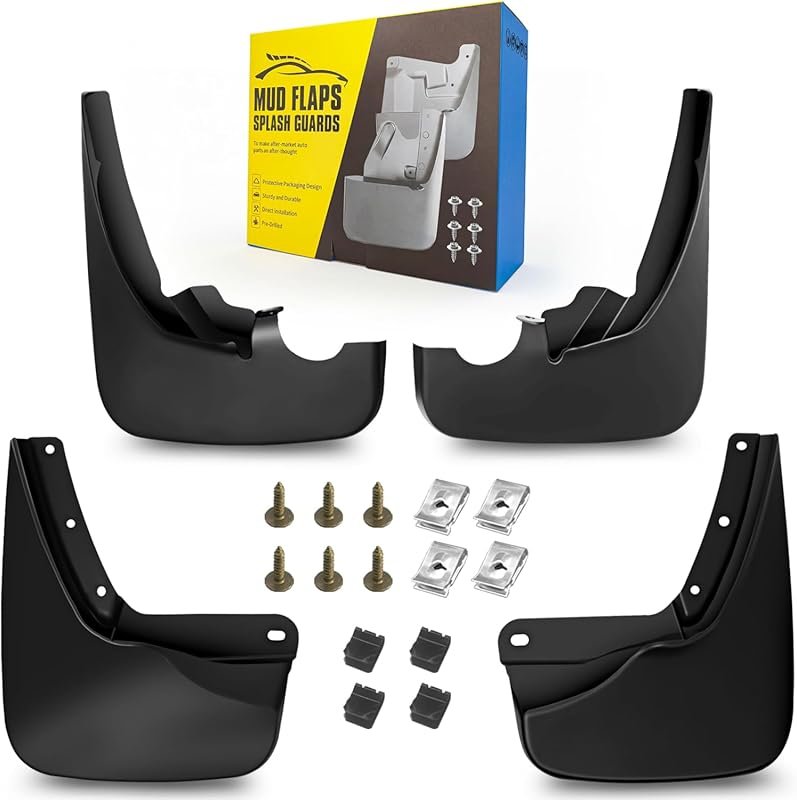 Dedicated Mud Flaps for Ford Explorer 2020-2022 – Front and Rear Splas