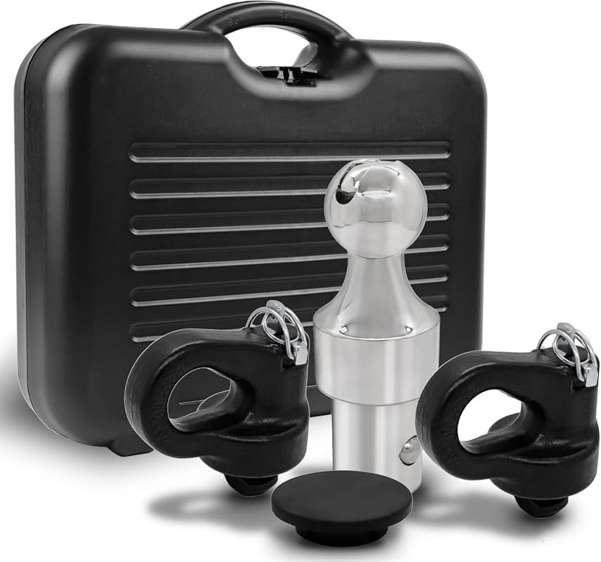 CURT 60639 Puck System Gooseneck Hitch Ball Kit for Ford and Other Veh