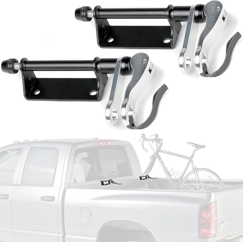 Delta Cycle Truck Bed Bike Rack 2-Pack with Lockable Fork Mount for Ro