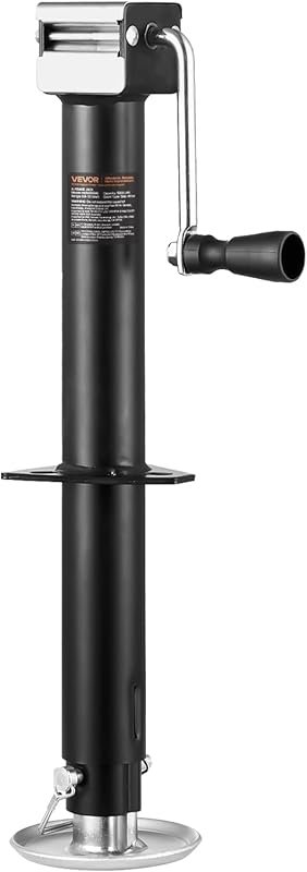VEVOR 5000 lbs A-Frame Trailer Jack with Adjustable Drop Leg for Horse