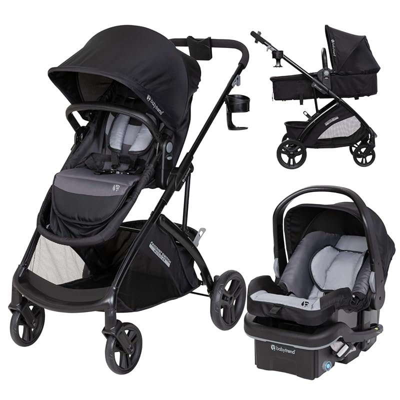 Baby Trend Passport Switch Modular Travel System with EZ-Lift Plus Infant Car Seat