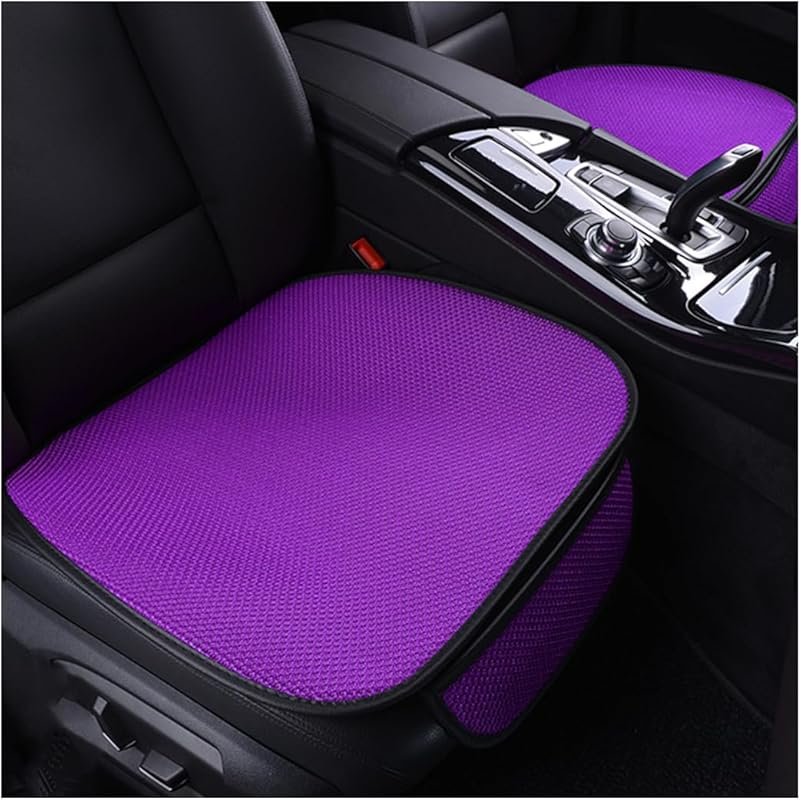 BELOMI 2-Pack Car Seat Bottom Covers with Pocket, Breathable and Unive