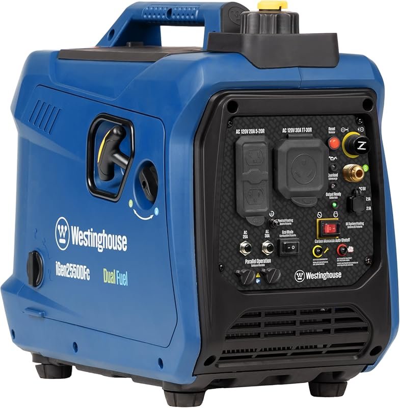 Westinghouse 2550 Peak Watt Super Quiet Portable Inverter Generator wi