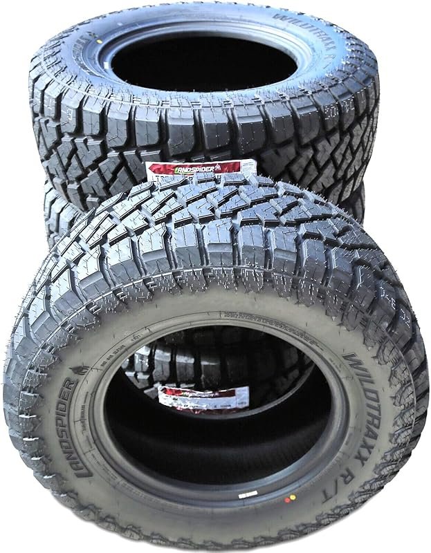 Set of 4  Landspider Wildtraxx R/T All-Terrain Mud Off-Road Light Truc