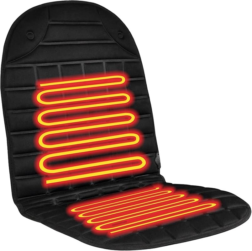 Usoway Heated Seat Covers, 2 Temperatures Settings Heated Seat Cushion