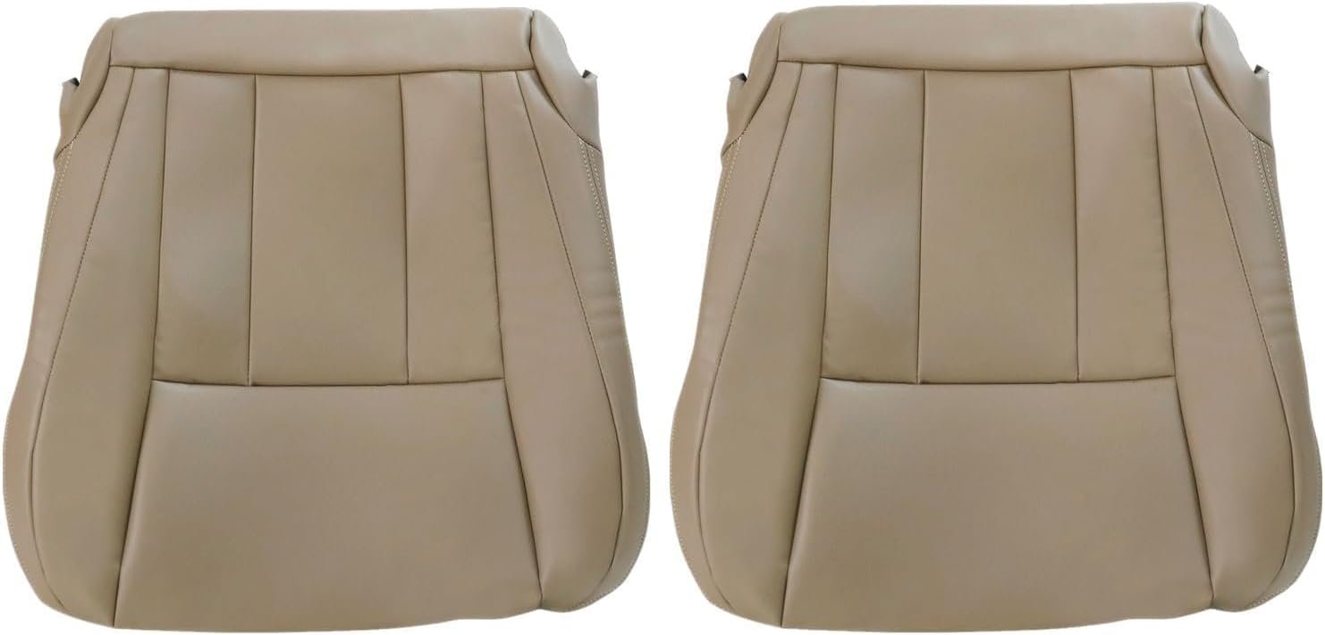 SecosAutoparts Oak Tan Microfiber Leather Seat Covers for Toyota 4Runn